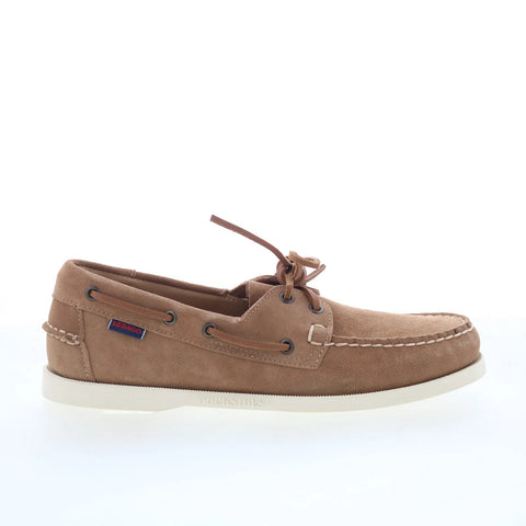 Sebago Portland Flesh Out Mens Brown Loafers & Slip Ons Boat Shoes