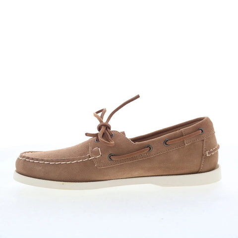 Sebago Portland Flesh Out Mens Brown Loafers & Slip Ons Boat Shoes