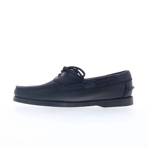Sebago Portland Glitter Womens Black Loafers & Slip Ons Boat Shoes 