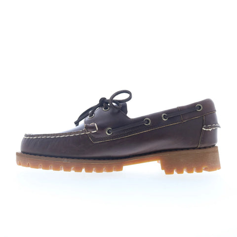 Sebago Portland Lug 7001HU0-930 Mens Brown Loafers & Slip Ons Boat Shoes