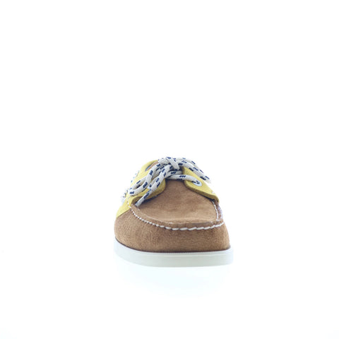 Sebago Portland Tiller 7111MKW-A4R Mens Brown Loafers & Slip Ons Boat Shoes 