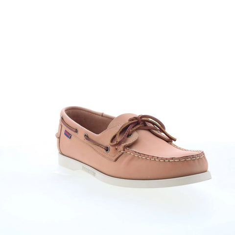 Sebago Portland Veg 73118YW-A8W Mens Orange Loafers & Slip Ons Boat Shoes
