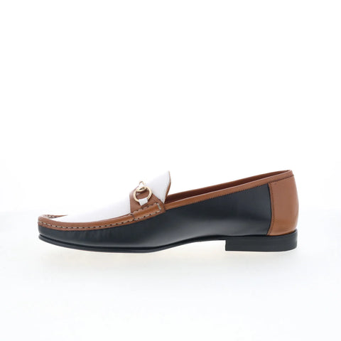 Mezlan Postino 7417 Mens Black Leather Loafers & Slip Ons Casual Shoes