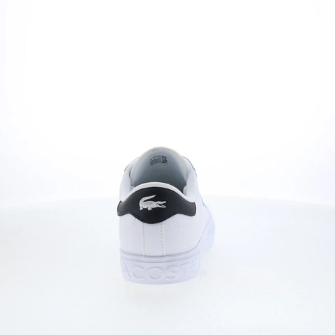Lacoste Powercourt GRPH 126 1 SMA Mens White Lifestyle Sneakers Shoes