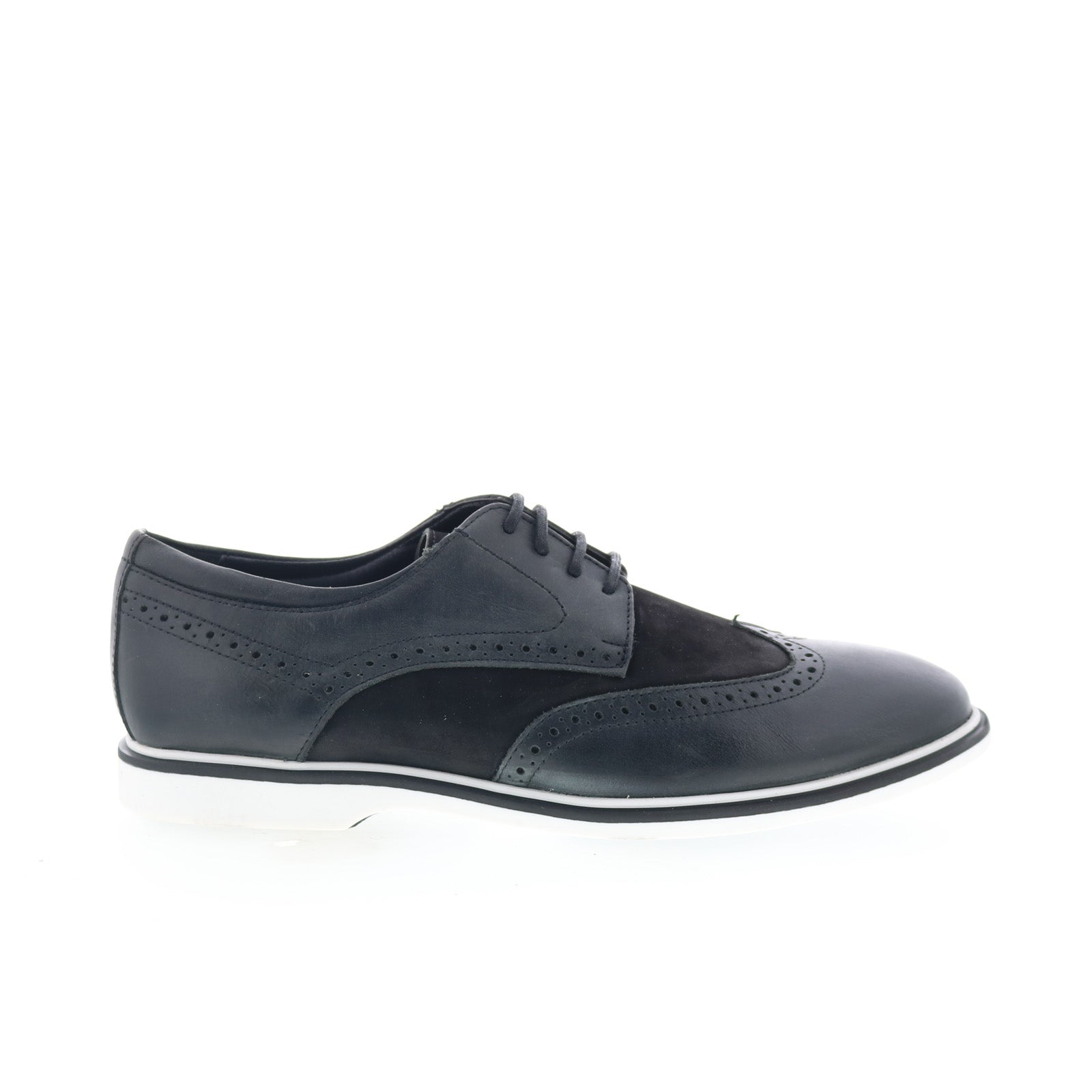 Studio Belvedere Prato Mens Black Oxfords & Lace Ups Wingtip  display picture 1