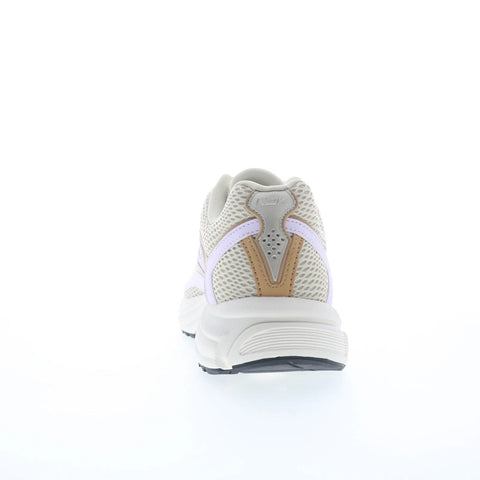 Reebok Premier Trinity Womens Beige Mesh Lace Up Athletic Running Shoes