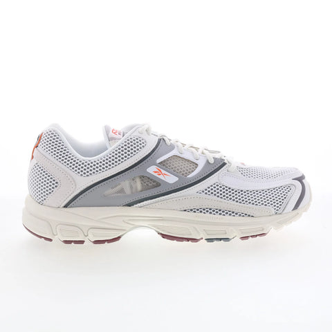Reebok Premier Trinity KFS Mens White Mesh Lace Up Lifestyle Sneakers Shoes