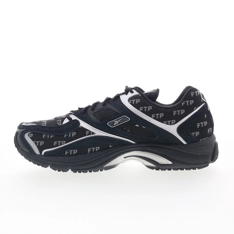 Reebok Premier Trinity KFS Mens Black Mesh Lace Up Lifestyle Sneakers Shoes