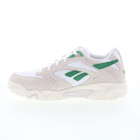 Reebok Preseason 94 Low Mens White Leather Lifestyle Sneakers Shoes