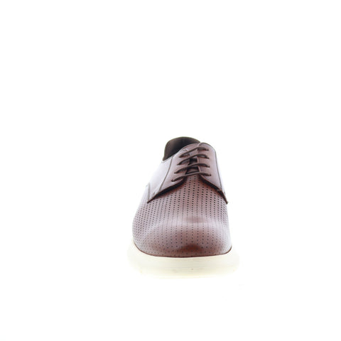 Studio Belvedere Preston Mens Brown Leather Oxfords & Lace Ups Casual Shoes