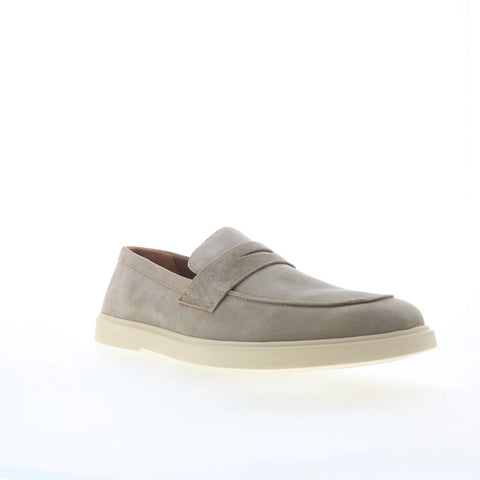 Steve Madden Prestonn PRES08M1 Mens Beige Loafers & Slip Ons Penny Shoes