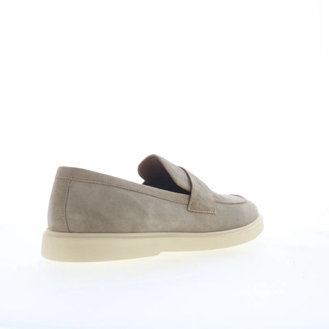 Steve Madden Prestonn PRES08M1 Mens Beige Loafers & Slip Ons Penny Shoes
