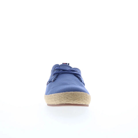 Ben Sherman Prill Oxford Knit Mens Blue Canvas Lifestyle Sneakers Shoes