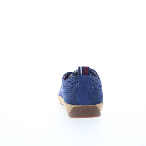 Ben Sherman Prill Oxford Knit Mens Blue Canvas Lifestyle Sneakers Shoes