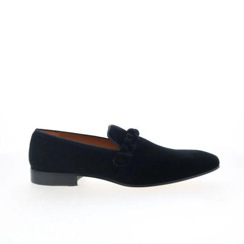 Mezlan Prima 21107 Mens Black Synthetic Loafers & Slip Ons Casual Shoes