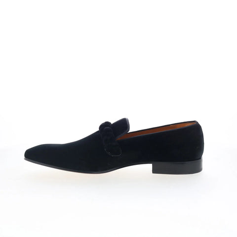 Mezlan Prima 21107 Mens Black Synthetic Loafers & Slip Ons Casual Shoes