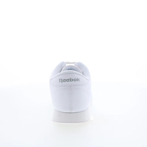 Reebok Princess Wide Womens White Wide Synthetic Lifestyle Sneakers Shoes