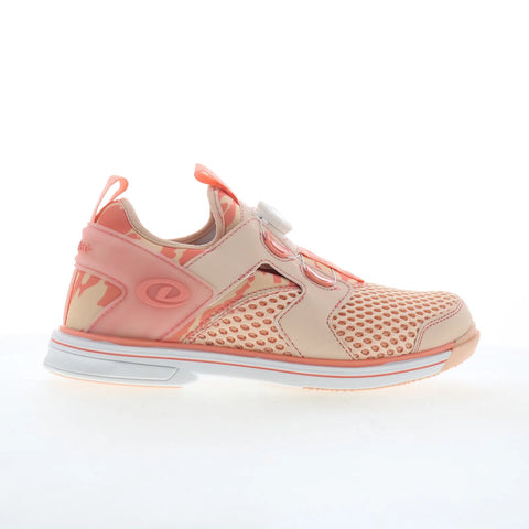 Dexter Pro Boa DW0000902 Womens Pink Mesh Slip On Athletic Bowling Shoes 