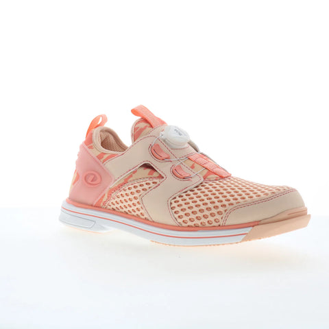 Dexter Pro Boa DW0000902 Womens Pink Mesh Slip On Athletic Bowling Shoes 