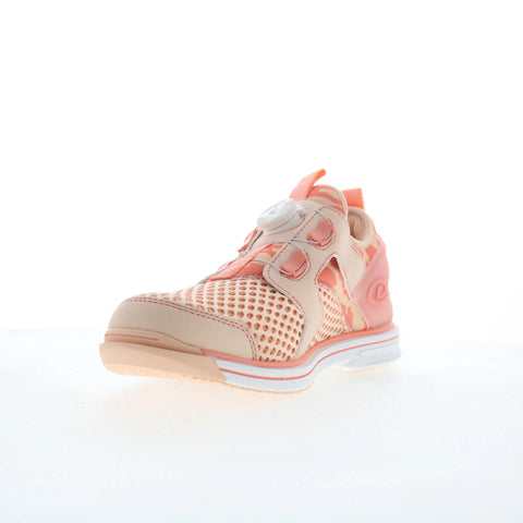Dexter Pro Boa DW0000902 Womens Pink Mesh Slip On Athletic Bowling Shoes 