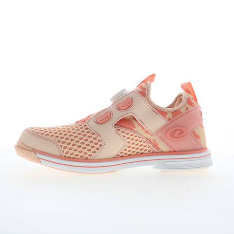 Dexter Pro Boa DW0000902 Womens Pink Mesh Slip On Athletic Bowling Shoes 