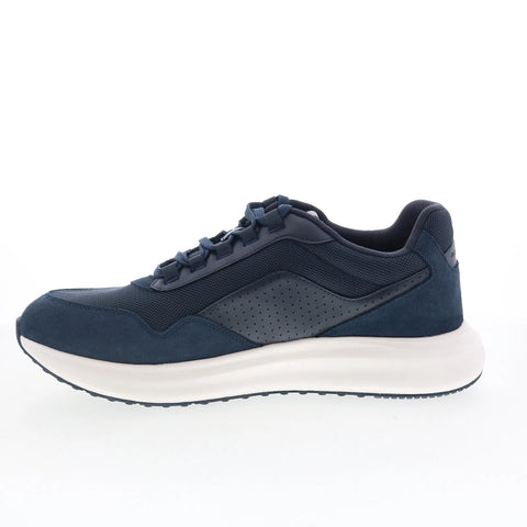 Rockport ProWalker Pacer RMPWPACER Mens Blue Suede Lifestyle Sneakers Shoes