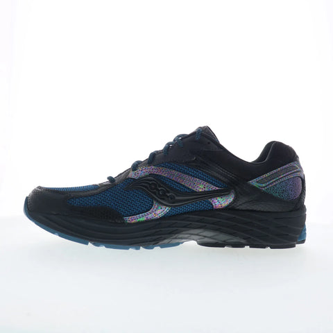 Saucony Progrid Omni 9 S70934-3 Mens Black Leather Lifestyle Sneakers Shoes