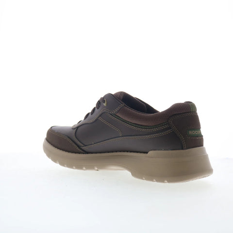 Rockport ProWalker 6000 UBal Mens Brown Wide Leather Lifestyle Sneakers Shoes