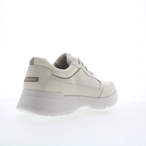 Rockport ProWalker 6000 UBal CJ0007 Mens White Wide Lifestyle Sneakers Shoes