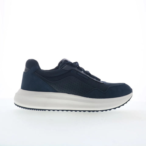 Rockport ProWalker Pacer RMPWPACER Mens Blue Suede Lifestyle Sneakers Shoes