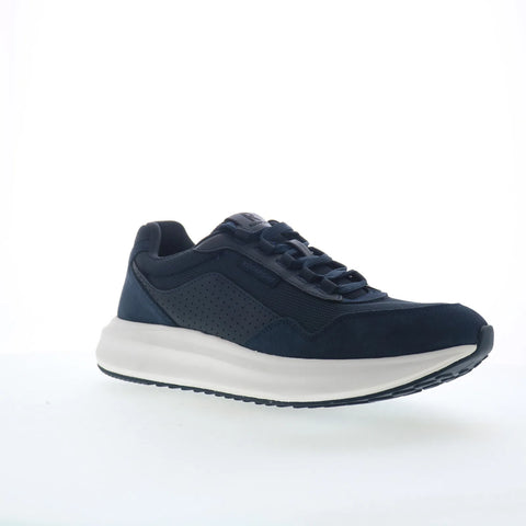 Rockport ProWalker Pacer RMPWPACER Mens Blue Suede Lifestyle Sneakers Shoes