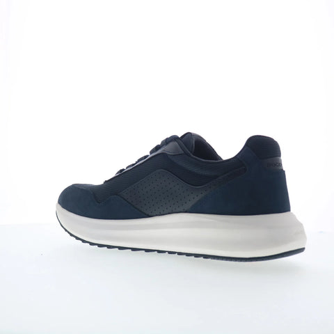 Rockport ProWalker Pacer RMPWPACER Mens Blue Suede Lifestyle Sneakers Shoes