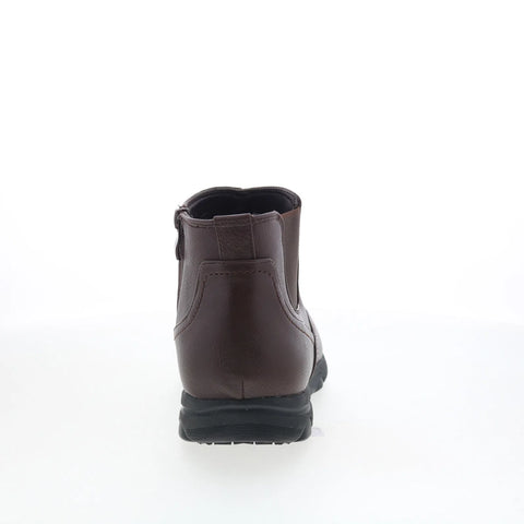 Faranzi FB41143 Mens Brown Synthetic Slip On Casual Dress Boots