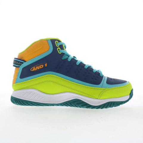AND1 Pulse 2.0 TPR AD90200MGZ Mens Blue Synthetic Athletic Basketball Shoes