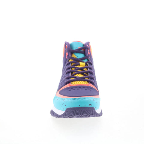 AND1 Pulse 2.0 TPR AD90200MUZ Mens Purple Athletic Basketball Shoes