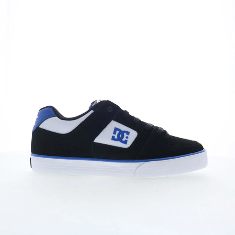 DC Pure DC01782005-BKBLWH Mens Black Nubuck Skate Inspired Sneakers Shoes