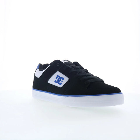 DC Pure DC01782005-BKBLWH Mens Black Nubuck Skate Inspired Sneakers Shoes