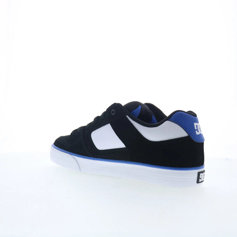 DC Pure DC01782005-BKBLWH Mens Black Nubuck Skate Inspired Sneakers Shoes