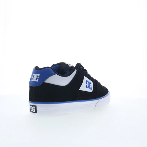 DC Pure DC01782005-BKBLWH Mens Black Nubuck Skate Inspired Sneakers Shoes
