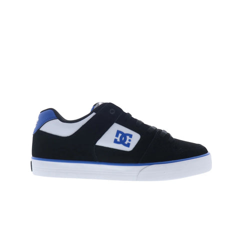 DC Pure DC01782005-BKBLWH Mens Black Nubuck Skate Inspired Sneakers Shoes