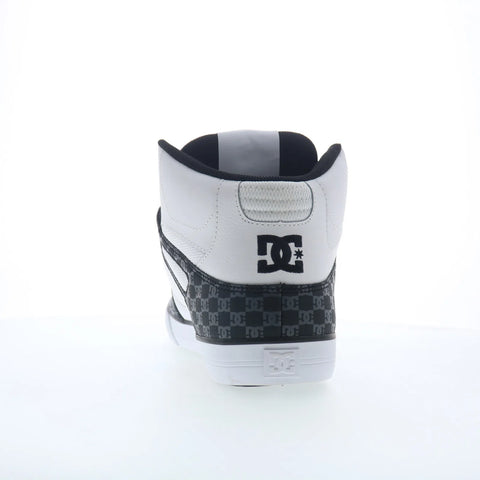 DC Pure High-Top WC ADYS400043-BWG Mens White Skate Inspired Sneakers Shoes