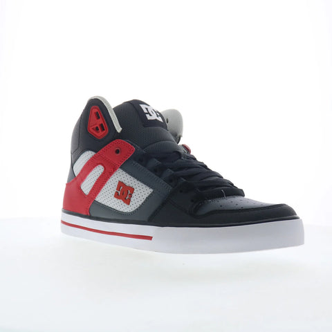 DC Pure High-Top WC ADYS400043-GRF Mens Gray Skate Inspired Sneakers Shoes