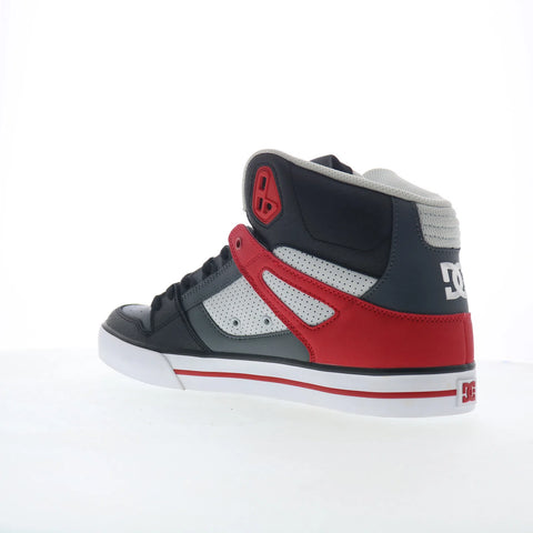 DC Pure High-Top WC ADYS400043-GRF Mens Gray Skate Inspired Sneakers Shoes