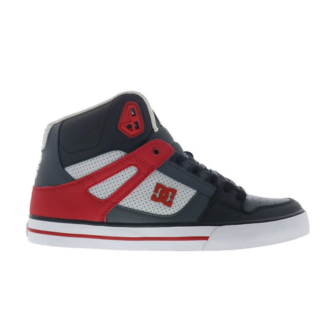 DC Pure High-Top WC ADYS400043-GRF Mens Gray Skate Inspired Sneakers Shoes