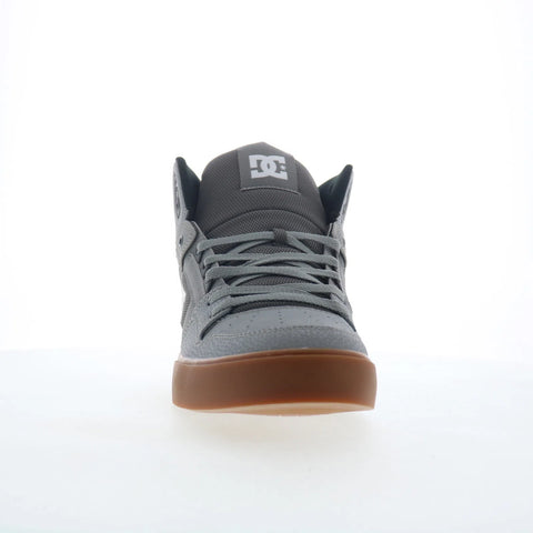 DC Pure High-Top WC ADYS400043-XSWS Mens Gray Skate Inspired Sneakers Shoes