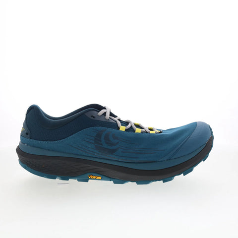 Topo Pursuit M057 Mens Blue Canvas Lace Up Athletic Running Shoes