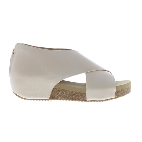 Volatile Alton PV135 Womens Beige Leather Zipper Strap Sandals Shoes