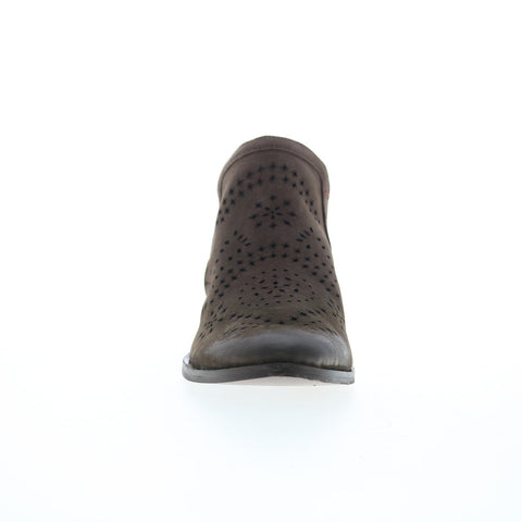 Very Volatile Zamora PVV701 Womens Brown Leather Ankle & Booties Boots