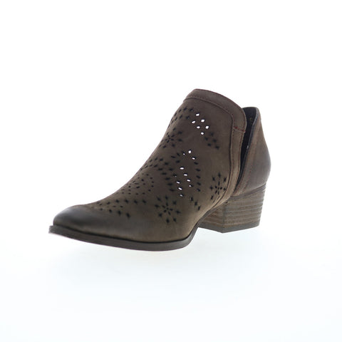 Very Volatile Zamora PVV701 Womens Brown Leather Ankle & Booties Boots