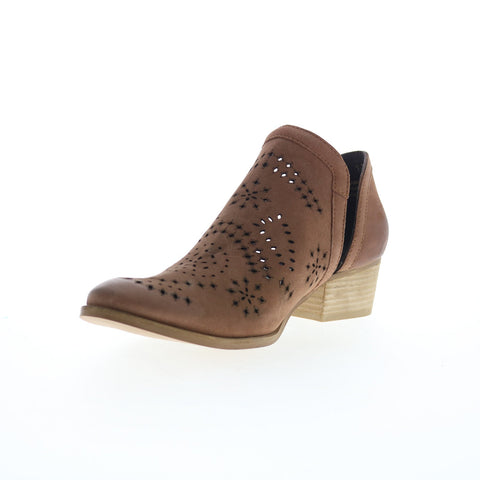 Very Volatile Zamora PVV701 Womens Brown Leather Ankle & Booties Boots